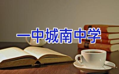 一中城南中学插图