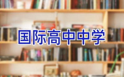 国际高中中学插图