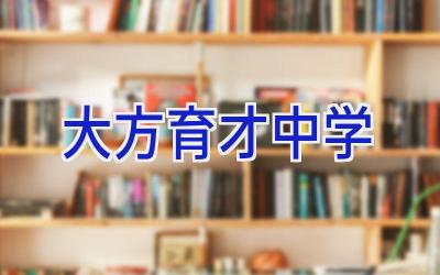 大方育才中学插图