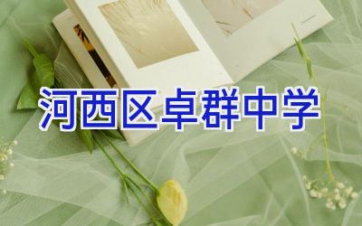 河西区卓群中学插图
