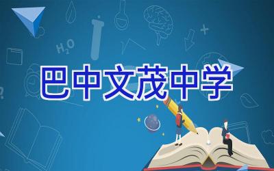 巴中文茂中学插图