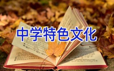 中学 特色文化插图