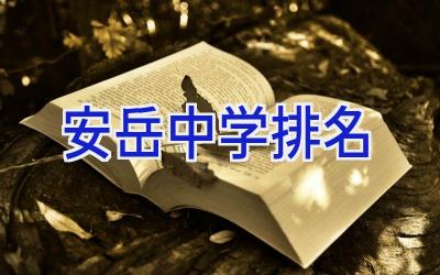 安岳中学排名插图