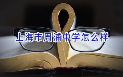 上海市周浦中学怎么样插图
