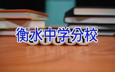 衡水中学分校插图