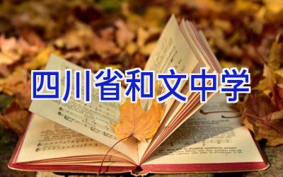 四川省和文中学插图