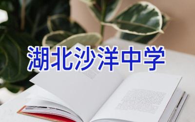 湖北沙洋中学插图