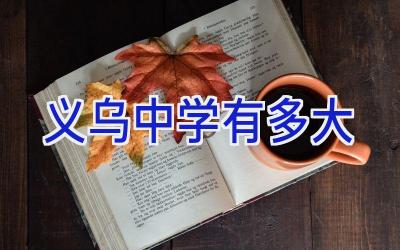 义乌中学有多大插图