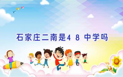 石家庄二南是48中学吗插图