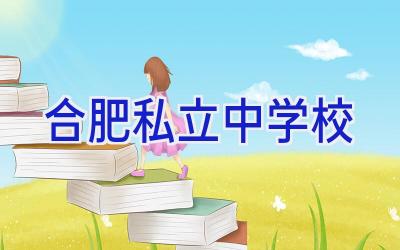合肥私立中学校插图