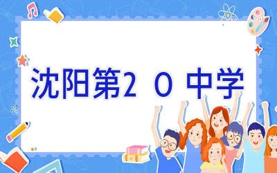 沈阳第20中学插图