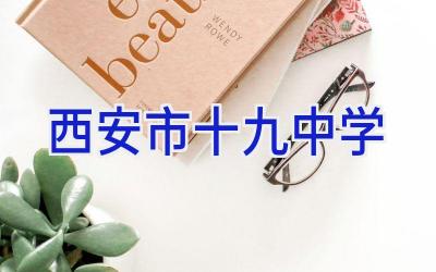 西安市十九中学插图