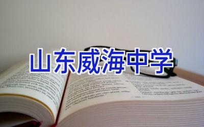 山东威海中学插图