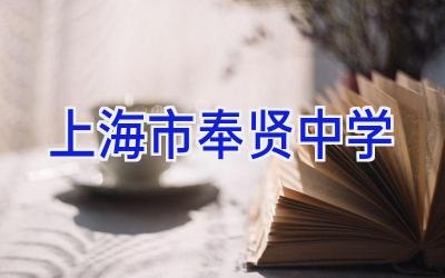 上海市奉贤中学插图