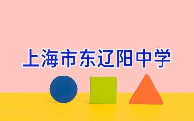 上海市东辽阳中学插图