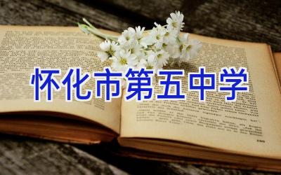 怀化市第五中学插图