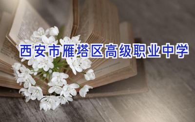 西安市雁塔区高级职业中学插图