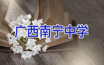广西南宁中学插图