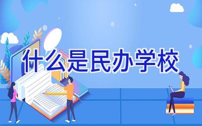 什么是民办学校插图