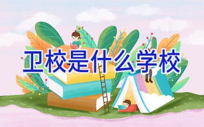 卫校是什么学校插图