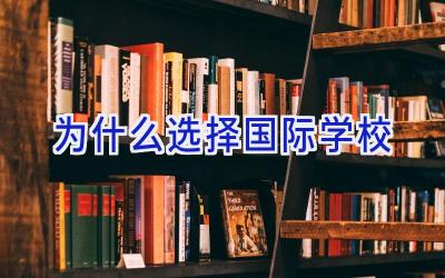 为什么选择国际学校插图