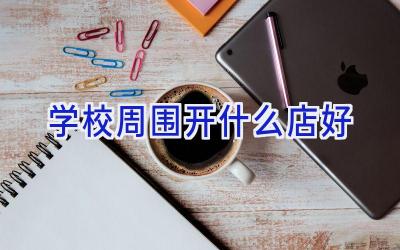学校周围开什么店好插图