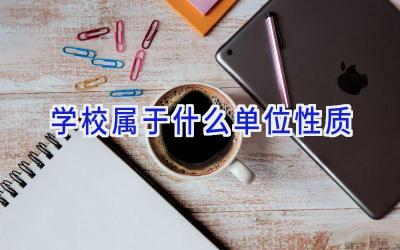 学校属于什么单位性质插图