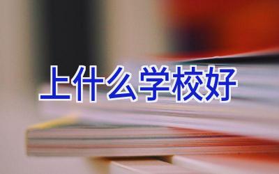 上什么学校好插图