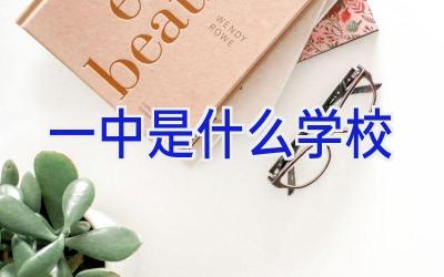 一中是什么学校插图