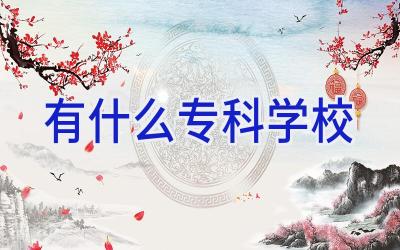 有什么专科学校插图