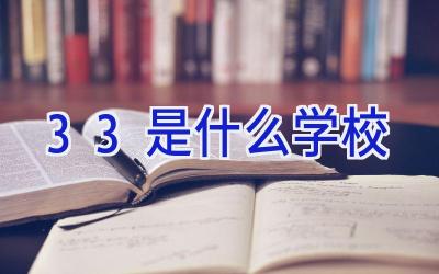 3 3是什么学校插图