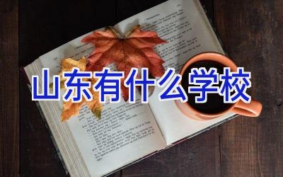 山东有什么学校插图