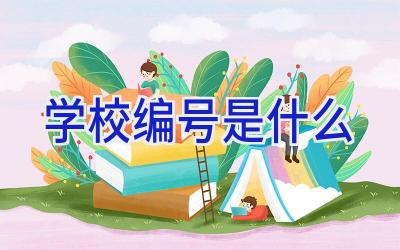 学校编号是什么插图