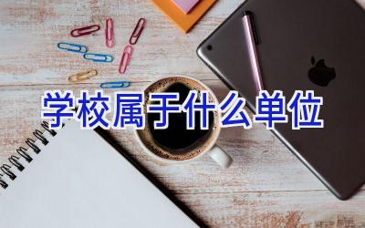学校属于什么单位插图