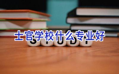 士官学校什么专业好插图