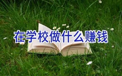 在学校做什么赚钱插图