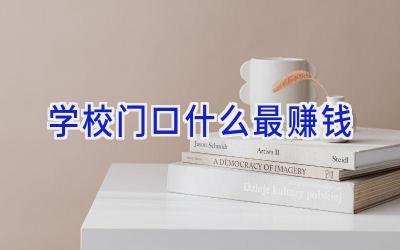 学校门口什么最赚钱插图