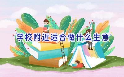 学校附近适合做什么生意插图