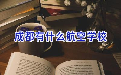 成都有什么航空学校插图