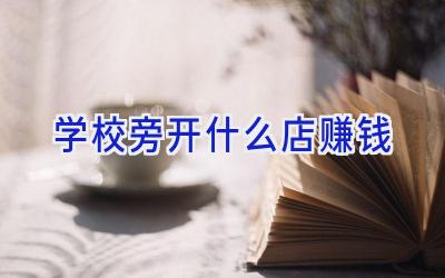 学校旁开什么店赚钱插图