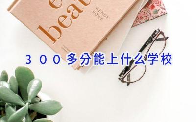 300多分能上什么学校插图