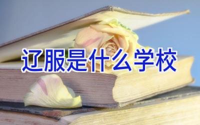 辽服是什么学校插图