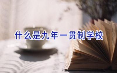 什么是九年一贯制学校