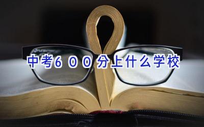 中考600分上什么学校插图
