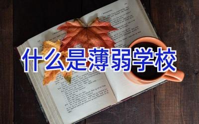 什么是薄弱学校插图