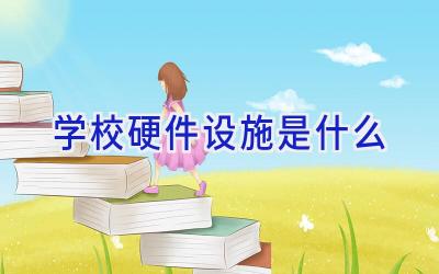 学校硬件设施是什么插图