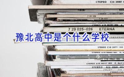 豫北高中是个什么学校插图