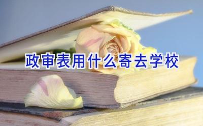 政审表用什么寄去学校插图