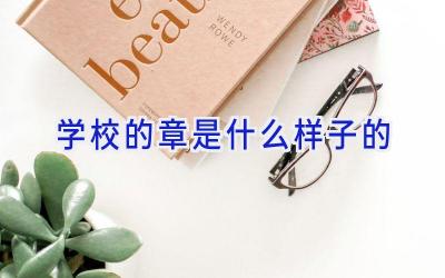 学校的章是什么样子的插图