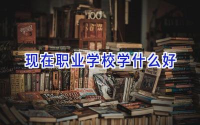 现在职业学校学什么好插图